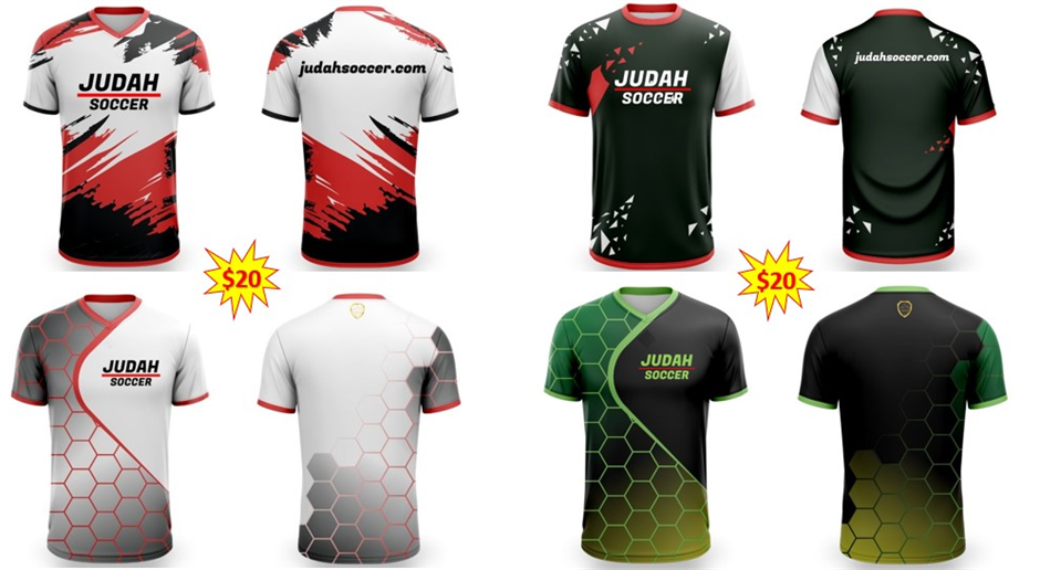 Click Here To Order Exclusive Judah Soccer Merchandise